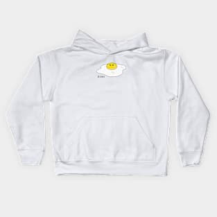 Fried egg Kids Hoodie